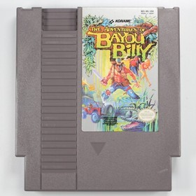 THE ADVENTURES OF BAYOU BILLY for Nintendo NES! Tested, Working Loose Cart Only!