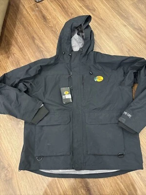 Bass Pro Shops Men’s HPR Rainwear Jacket Bone Dry NWT Sz 2XL Black — 第 1/4 张图片