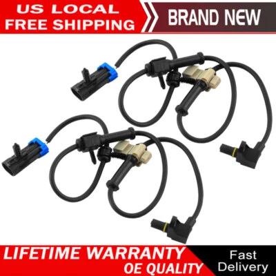 2x Sensor ABS de velocidad de rueda delantero para Chevrolet Silverado 2500 3500 sierra 515058 Foto 1 de 4
