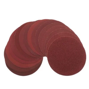100Pcs 6-Inch 0-Hole Hook-And-Loop Sanding Discs Sander Paper for Drywall Sander - Picture 1 of 24