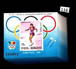 SZ 100X ROMANIA - MNH - SPORTS - OLYMPICS - SPACE - 1992 - Imagen 1 de 1