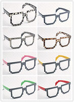 FancyG Retro Geek Nerd Style Round Shape Glass Frame NO LENSES Costume Eyewear 10 Pieces Set