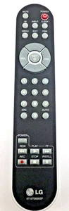 LG OEM LCD TV REMOTE CONTROL PN: 6710T00003P - Picture 1 of 4