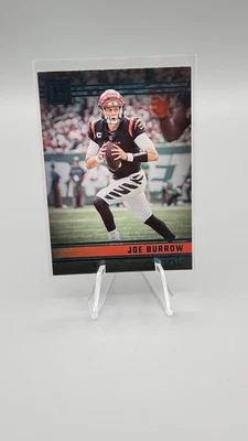 2022 Panini Chronicles -#PA-34 Teal Joe Burrow. Cincinnati Bengals - Image 1 of 2