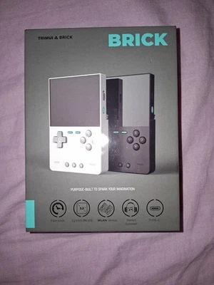 TRIMUI BRICK  64 GB SD gioco CONSOLE  Retro game Black - Immagine 1 di 2
