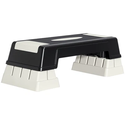 HOMCOM Stepper da Aerobica Fitness Altezza Regolabile Antiscivolo Capacità 150kg - Image 1 of 4