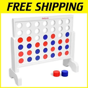 Juego grande de 4 filas para jugar en interiores y exteriores - Imagen 1 de 8