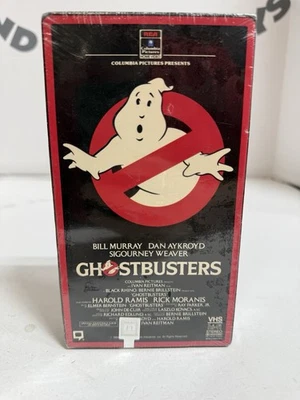 Ghostbusters Vintage VHS 1985 Slipsleeve New Factory Sealed Rare With Watermarks - Image 1 of 4