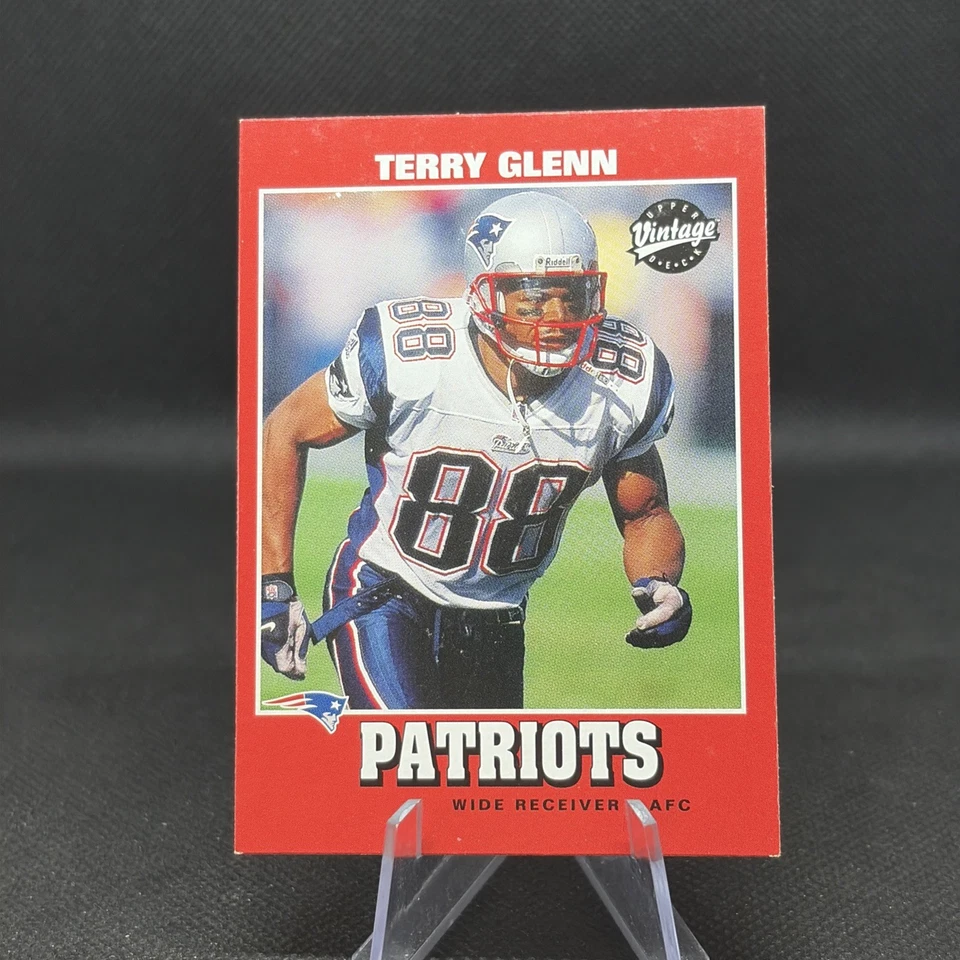 2001 Upper Deck Vintage #98 Terry Glenn New England Patriots - Image 1 of 1