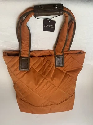 Bolso de mano/bolso de nailon Cole Haan para mujer - naranja quemado Foto 1 de 4