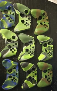 Camo Silicone Rubber Skin Case Gel Cover Grip For Xbox One X Controller 9 Pack! - Picture 1 of 1