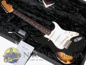 Fender Custom Shop 2005 Limited 1960 Stratocaster Relic (Black on Sunburst) - Picture 1 of 5