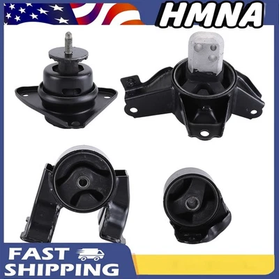 Engine Motor & Trans Mount Set 4PCS. 2007-2010 for Hyundai Elantra 2.0L for Auto - Image 1 of 4