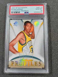 🌟 2007-08 Kevin Durant Upper Deck SP Authentic Profiles PSA 10 #AP13 GEM MINT - Bild 1 von 2