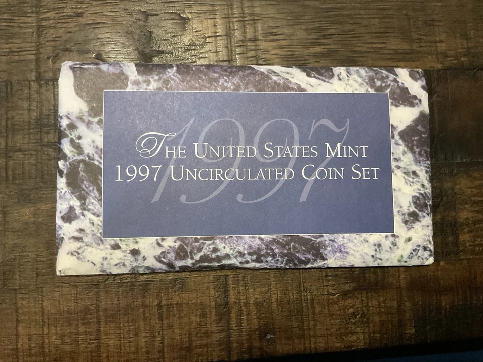 1997 United States Mint Uncirculated Coin Set - Philadelphia & Denver - Image 1 of 3
