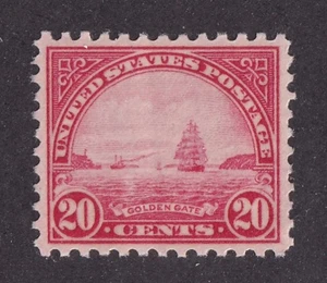 SELLOS DE MATT SCOTT #698 "GOLDEN GATE" EMISIÓN DE 20 CENTAVOS DE 1931 MNH XF-90 CV $30 - Imagen 1 de 3