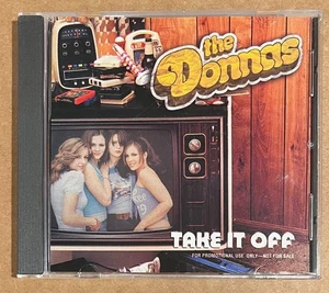 The Donnas - Take It Off RARE promo radio only CD single '02 - Bild 1 von 3