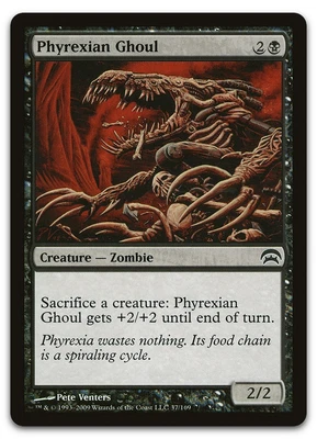 Phyrexian Ghoul #37 (LP) Planechase HOP Magic MTG - Image 1 of 2