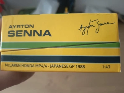 maclaren 1/43 ayrton senna Gp du japon édition limitée 1988pieces - Photo 1/3