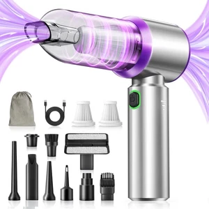 Handheld Car Vacuum (Grey-purple) - Bild 1 von 7