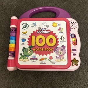 Leap Frog Scout & Violet 100 Wörter Buch (rosa & lila) - Bild 1 von 3