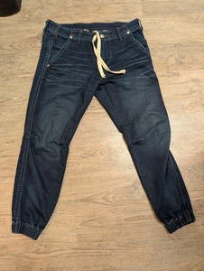 True Religion Denim Jogginghose Kordelzug Größe 36 Herren *SEHR SELTEN* - Bild 1 von 5