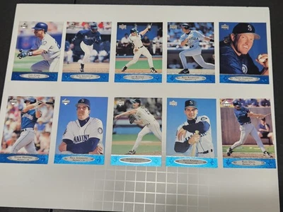1996 Upper Deck Pepsi SEATTLE MARINERS Team Set ALEX RODRIGUEZ GRIFFEY JR BUHNER - Image 1 of 4