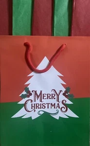 5 Pcs Set-(1) Gift Bag 8”x10” (4) Pcs Of Tissue Paper #37 - Picture 1 of 2