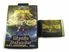 MYSTIC DEFENDER SEGA MEGA DRIVE GAME, BOX + CARTRIDGE, 1990, USED WORKING, JAPAN