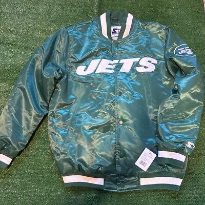 NUEVO CON ETIQUETAS 150$ New York Jets Starter Jacket talla grande Foto 1 de 4