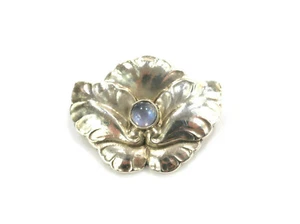 Silver Brooch - Georg Jensen - Art Nouveau - #107 - Silver 925 - Picture 1 of 6