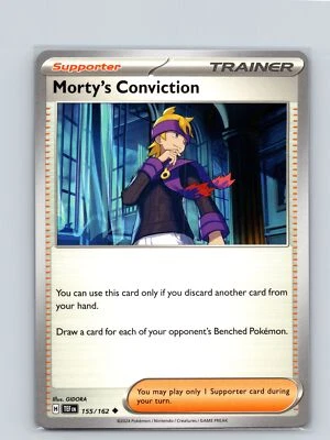 SV05: Temporal Forces #155/162 Morty's Conviction - Image 1 of 2