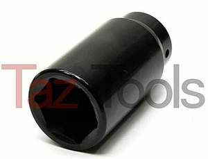 Toma de impacto de aire profundo de 36 mm 1/2" accionamiento 6 puntos tuerca de eje enchufes removedor métrica - Imagen 1 de 3