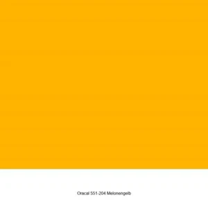 4,64 €/m² Oracal 551-204 Melonengelb Glänzend Polymere Plotterfolie 1,26 x 1 m - Bild 1 von 2