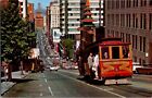 Vintage Postcard San Francisco Trolley Cable Car CA California             H-315