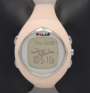 Ladies Polar F6 Blush Pink Training Heart Rate Digital Watch L6 - Picture 1 of 8