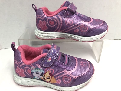 Nickelodeon Paw Patrol, Toddler Girl's Sneakers Size 8 Purple & Pink #H - Image 1 of 4