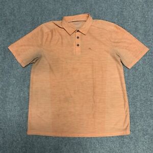 Tommy Bahama Island Zone Cooling Men's Golf Polo Size Large L Modal Blend
