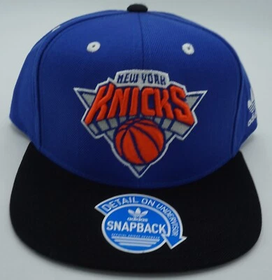 NBA New York Knicks Adidas Adult Adjustable Fit Snapback Cap Hat NEW! - Image 1 of 4