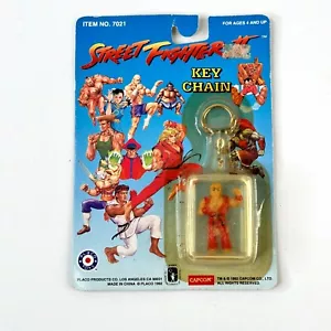 Vtg Street Fighter II Keychain Ken | 1992 | Brand New & Sealed | Placo Toys - Picture 1 of 2