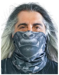 NEW LETHAL THREAT GORILLA FACE MASK TUBE NECK SCARF GAITER NS90804 - Picture 1 of 3