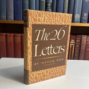 The 26 Letters (Oscar Ogg) 1961 HC. Illustrated - Picture 1 of 4