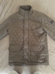 Firetrap quilted jacket in olive / Small men’s - Picture 1 of 5