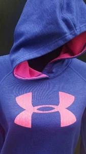 UNDER ARMOUR HOODIE YOUTH XL Meliert Lila - Bild 1 von 12