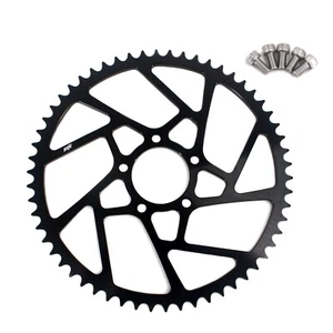 KKE 54T Rear Sprocket For Surron Light Bee X 2019-2022 Back Chain Sprocket Black - Bild 1 von 8