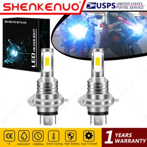 For Yamaha Raider XV1900 2008-2014 2X 9003 LED Headlight Bulb 8000K Ice Blue YTL - Picture 1 of 12