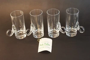 Set of 4 Vintage Lenox Crystal Irish Coffee Glasses - Picture 1 of 8
