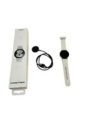 Samsung Galaxy Watch4 20mm Aluminum Case with Sport Band - White Silver