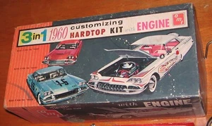 Kit de techo rígido Ford Thunderbird 1960 AMT # 1260 reconstructor anual 3 en 1 en caja 60 - Imagen 1 de 10