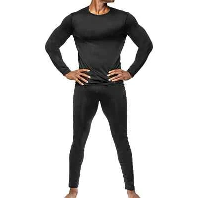 Body Glove  Men's Thermal 2 Piece Fleece Lined Base Layer Set PICK SIZE - Image 1 of 3
